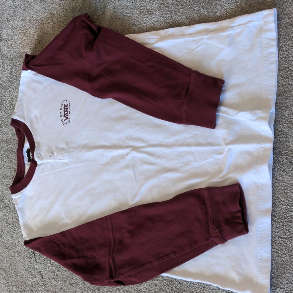 Vans Long Sleeve Tee Men's Small